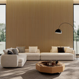 Wood Panels for Wall Slat Wall Panels, 2PC Wood Slat Acoustic Panels