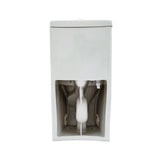 Ceramic One Piece Toilet for Bathroom, 12-inch Rough-In, 1.22/1.6 GPF