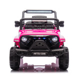 12V Kids Ride On Electric Truck Car W/Parents Control,2WD,Four-wheel suspension,