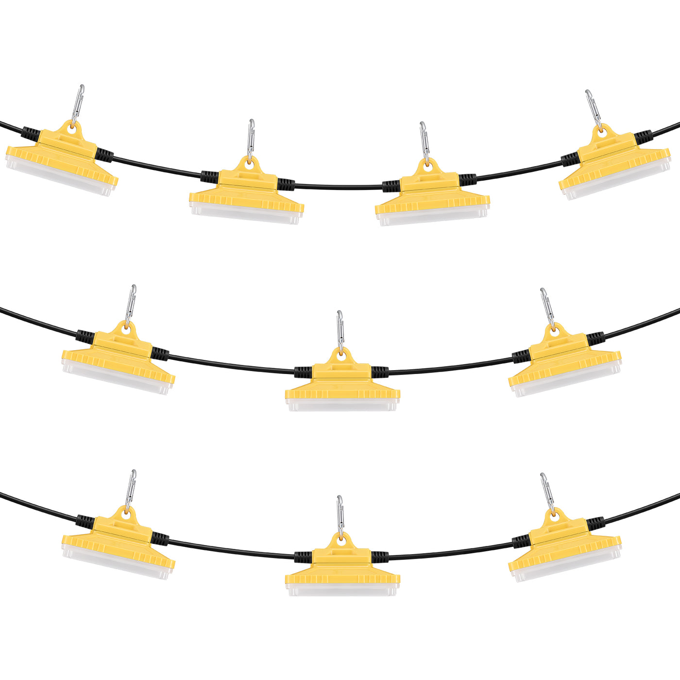 100ft Construction String Lights 150W 15000LM IP65