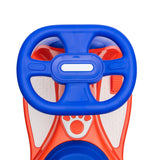 12V Kids ride on Electric Wiggle Car W/2-in-1 Smart Design,Controllable LED Ligh