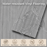 Peel and Stick Vinyl PVC Floor Tile 36x6 inches, 60-Pack 90 Sq.Ft