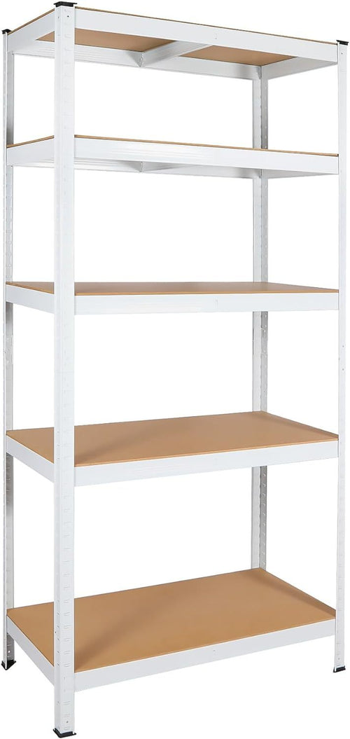 5 Tier Metal Shelving Unit 29"W x 12"D x 59"H Garage Storage