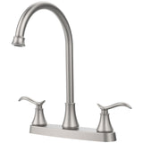 Brushed Nickel Pull Out Kitchen Faucet with Sprayer