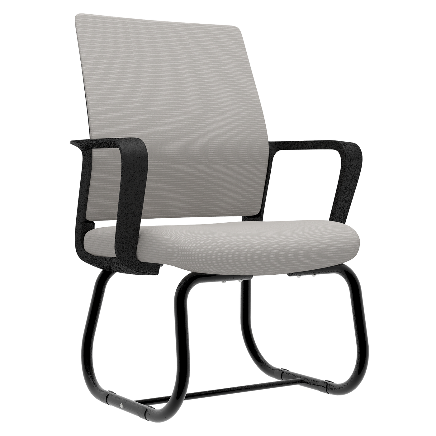 Minimalist Modern Office Chair Mesh Back Black Gray