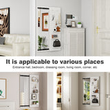 47.6 x 15.7 inch multi-functional design panel wall-mounted full-length mirror