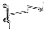 Modern Brass Wall Mount Pot Filler Faucet Swing Arm