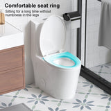 1.1/1.6 GPF Siphonic Flush One-Piece Toilet for bathrooms, Siphonic S-trap 12"