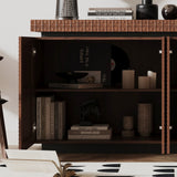 Sideboard Buffet Cabinet, Modern Accent Storage Sideboard
