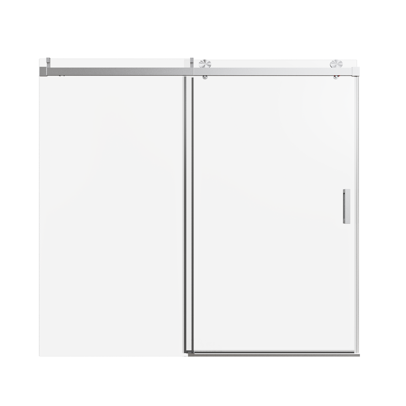 Frameless Single Sliding Soft-Close Shower Door 56-60"W x 76"H