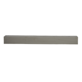 72" Fir Wood Floating Shelf Mantel Grey Modern Decor