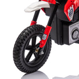 24V Kids Ride On Electric Toy Motocross Motorcycle,200W High Speed Hub Motor,Rea