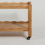 Rubberwood Nightstand Natural