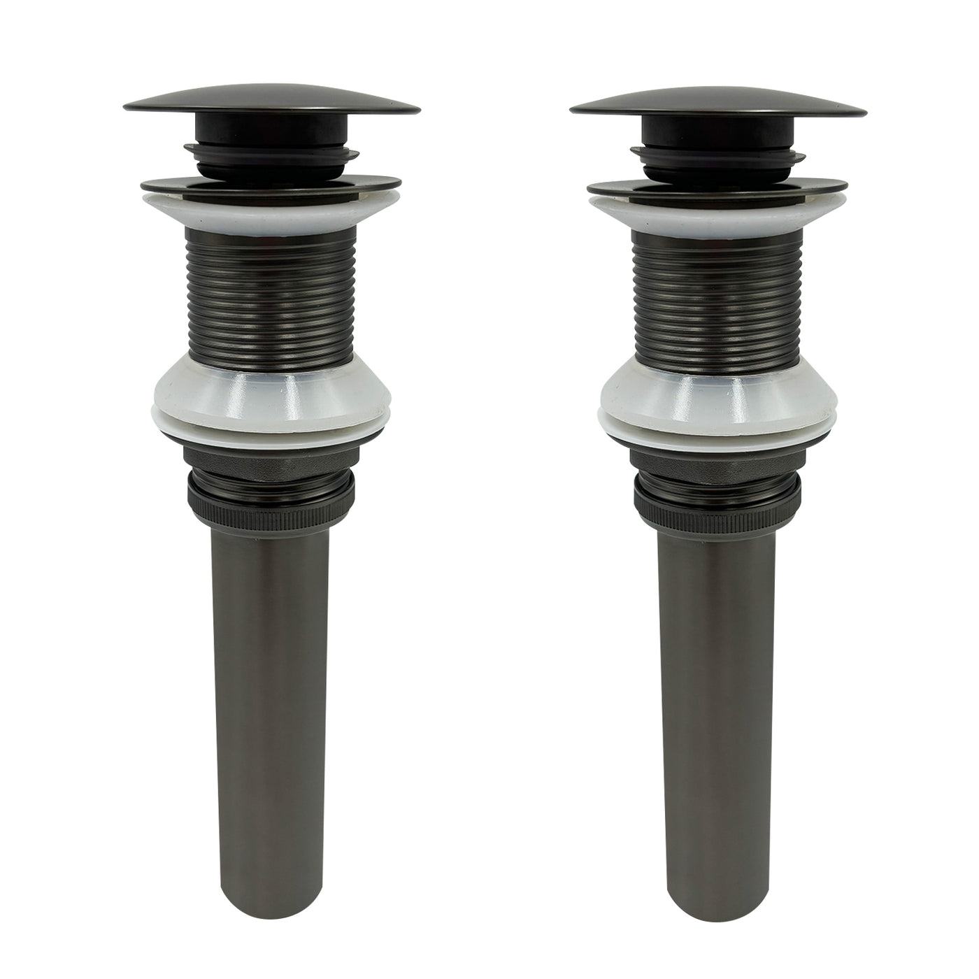 Stainless Steel Pop Up Drain Stopper for Vessel Sink (2 Pack)
