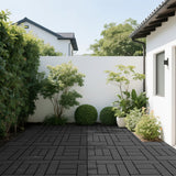 12-inch ZZ style interlocking deck tiles