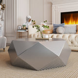 Stainless Steel Coffee Table Silver