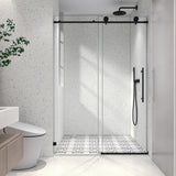 Frameless Sliding Shower Door 70MM Stainless Steel Soft Close