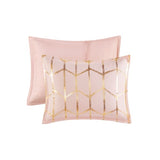 5-Piece Comforter Set - Brushed Polyester - Printed - Full/Queen
