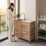 Utility Sink with Cabinet, Freestanding Utility Sink