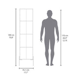 Linen Cabinet - Shaker Style - 71" Tall - Four Adjustable Shelves