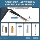 Swimming Pool Safety Cover, Fits 23x43ft Rectangular underground