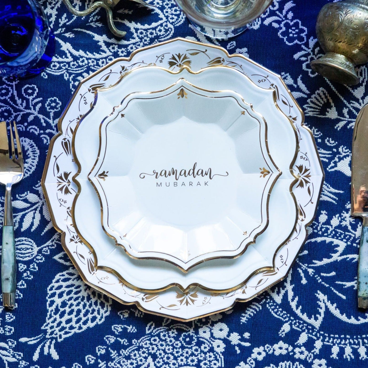 White Ramadan Dinner Party for 8