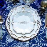 White Ramadan Dinner Party for 8
