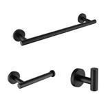 3-Pieces Bathroom Hardware Accessories Set - Towel Bar, Toilet Paper Holder