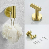 3-Pieces Bathroom Hardware Accessories Set - Towel Bar, Toilet Paper Holder