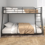 Full Metal Bunk Bed Black