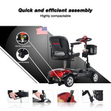 Mobility Scooter Red