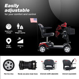 Mobility Scooter Red