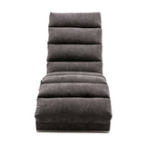 Linen Recliner Dark Gray