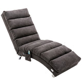 Linen Recliner Dark Gray