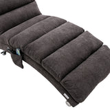 Linen Recliner Dark Gray