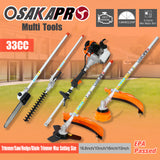 4 in 1 Multi-Functional Trimming Tool, 33CC 2-Cycle Garden Tool System