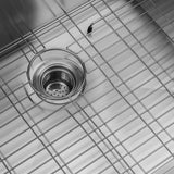 32x19 Inch Kitchen Sink Stainless Steel Single Blow Workstation Underment
