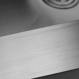 32x19 Inch Kitchen Sink Stainless Steel Single Blow Workstation Underment