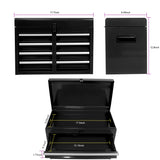 Rolling Tool Chest, 5-Drawer Tool Box Organizer w/Lockable Wheels & Sliding