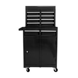 Rolling Tool Chest, 5-Drawer Tool Box Organizer w/Lockable Wheels & Sliding