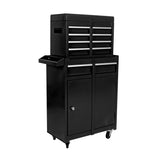 Rolling Tool Chest, 5-Drawer Tool Box Organizer w/Lockable Wheels & Sliding
