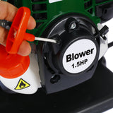 37.7cc, 1.5HP 580CFM, super light weight 16.5lbs