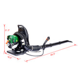 37.7cc, 1.5HP 580CFM, super light weight 16.5lbs