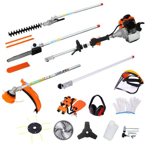 10 in 1 Multi-Functional Trimming Tool, 33CC 2-Cycle Garden Tool System