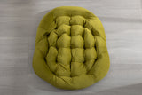 Metal Outdoor Chair Reclining Olive