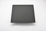 16" Square Matte Black Stainless Steel Rain Shower Head