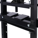 Hydraulic Shop Press, 12-Ton Capacity, Floor Mount, with Press Plates