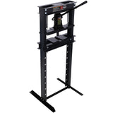 Hydraulic Shop Press, 12-Ton Capacity, Floor Mount, with Press Plates