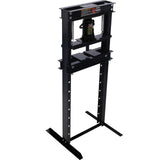 Hydraulic Shop Press, 12-Ton Capacity, Floor Mount, with Press Plates