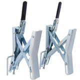Quick Locking Chock, Axel-Chock Wheel-Stabilizer for RV, Trailer, Camper